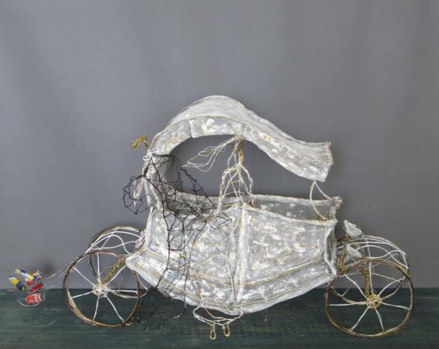 Vintage Car Just Married/Wedding Gift Ooak - image 1