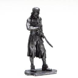 Tin 54mm Pirate Figure 132 Scale Metal Figurine - thumbnail 3