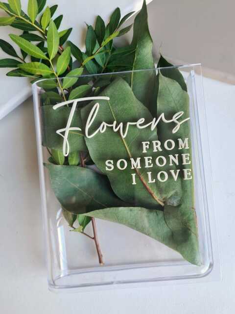Book Vase Flower Gift Reading Lover Bunch Of Flowers Mothers Day For Her Nan Girlfriend Wife Unique - image 1