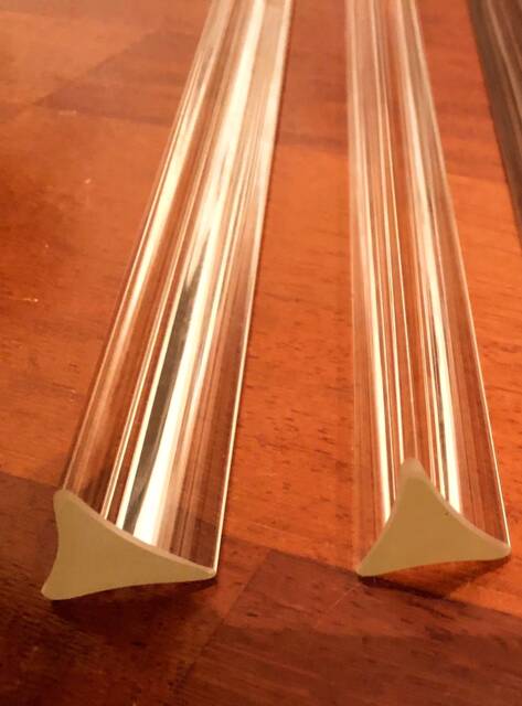 Trihedrons, Spare Parts For Venini Chandeliers, 20 cm