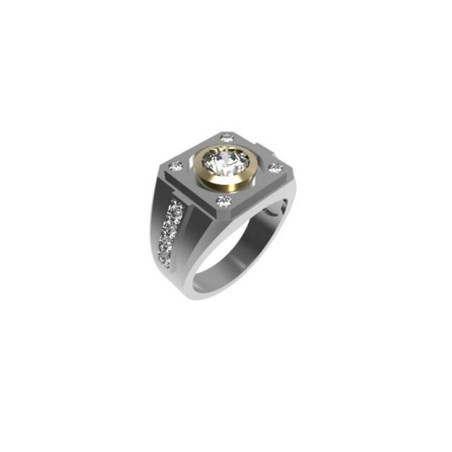Stl 3D Model, Jewelry Cad File For Printing, 3D Jewelry File, Stl File Printing, 3D Model Stl, Digital File, 3D Printable, 3D Design - image 1