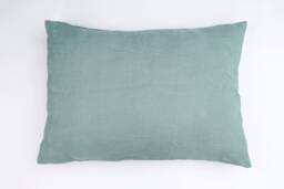 Linen Pillow Cover Greenery Soft-Washed Lithuanian - thumbnail 1