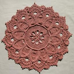 Brown Crochet Rug 22 - thumbnail 2
