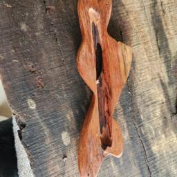Wood Mezuzah Case , Dove Mezuzah, Hand Made From Israel - thumbnail 3
