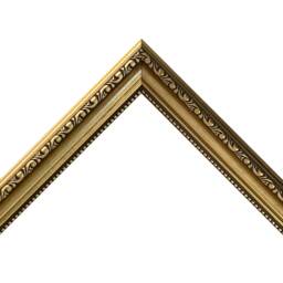 Shabby Chic Gold Picture Frame With Black Mount - thumbnail 2