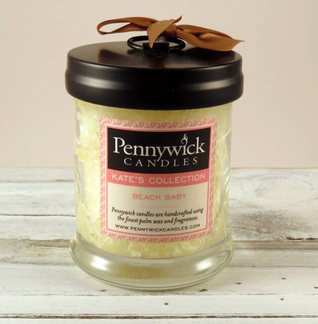 Beach Baby - Palm Wax Container Candle Kate's Collection 8Oz Jar