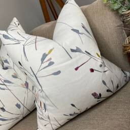 Nerine Multi Leaf Cushion Cover Pillow Cover Double-Sided Countryside Decor By John Lewis & Partners Fabric - thumbnail 3