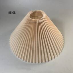 Pleated Lampshade, Retro Lampshade For Table Lamp Standing Wall Lights & Chandelier, Creative Pleats Desk Lamps - thumbnail 4