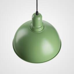 Lias Ceiling Pendant Lamp - Green Retro Loft Industrial Minimalist - thumbnail 3