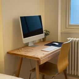 Beautiful Home Office Desks in Solid Wood & Hidden Drawer - thumbnail 2