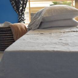 Linen Sheet Set/Linen Sheet Set Bedding Queen King 100% Set/ Shabby Chic Farmhouse - thumbnail 2