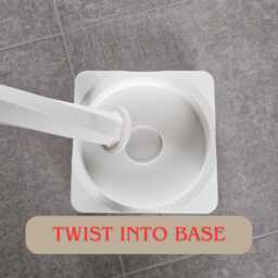 Free Standing Toilet Roll Holder - Paper Stand Freestanding Tp - Many Colours - thumbnail 3