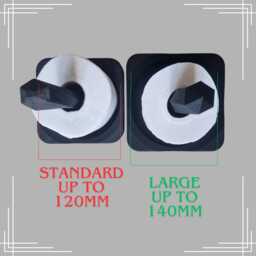 Free Standing Toilet Roll Holder - Paper Stand Freestanding Tp - Many Colours - thumbnail 2