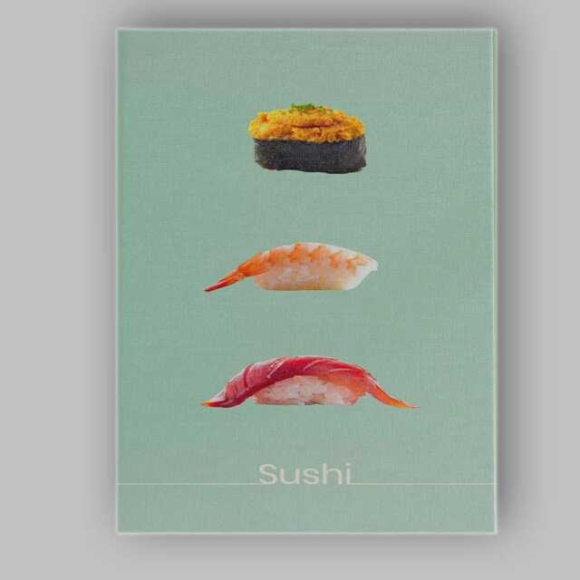 Minimalist Floating Sushi Nigiri Japanese Food Canvas Wall Art Print Decor Picture Ready To Hang - image 1