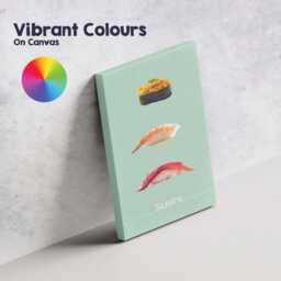 Minimalist Floating Sushi Nigiri Japanese Food Canvas Wall Art Print Decor Picture Ready To Hang - thumbnail 4