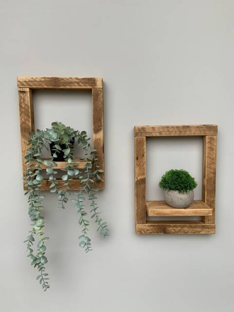 Rustic Shelves, Shelving, Wall Hung Shelf - image 1