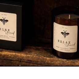 Hand-Poured Soy Candle, Lavender Bergamot Lemongrass Scent, Relax Home Fragrance - 20Cl/30Cl - thumbnail 4