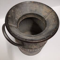 Retro Galvanized Metal Milk Churn With Handles - Chartwell Style - thumbnail 3