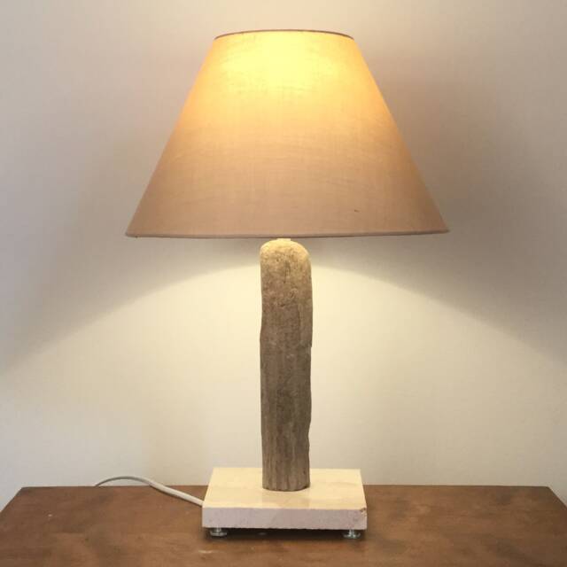 Table Lamp Made Of Driftwood - image 1