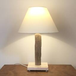 Table Lamp Made Of Driftwood - thumbnail 3