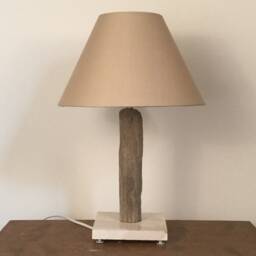 Table Lamp Made Of Driftwood - thumbnail 4