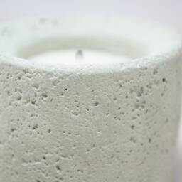 Textured Concrete Tea Light Holders - Unique & Stylish Home Decor - thumbnail 2