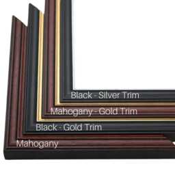 Marathon Medal Display Frame. Traditional Style Frame in Various Colours. For Medal, Race Bib, & 5x7Inch Photograph. London - thumbnail 2