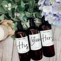 Amber Soap Bottle Sets - Hand Soap, Dish & Sanitizer, Plus Many More Label Options, 16Oz Plastic With Pump, Reusable - thumbnail 4