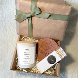 New Home Candle, Chapter Housewarming Gift, Soy Wax Keepsake - thumbnail 4