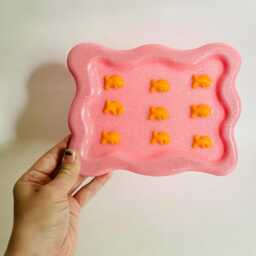 Fish Cracker Wall Hanging Dopamine Pop Art Kitchen Decor - thumbnail 3
