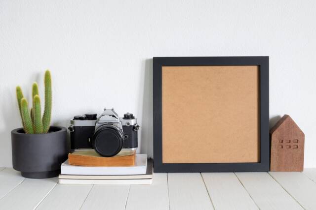 A4 A5 Matt Black Photo Frame White Picture Poster Frames Wall Art Hanging Home Decor Best For Gifts - image 1