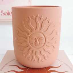 Summer Sun Terracotta Plant Pot, Spring Decor, Gifts, Lover Kitchen New Home Gift - thumbnail 2