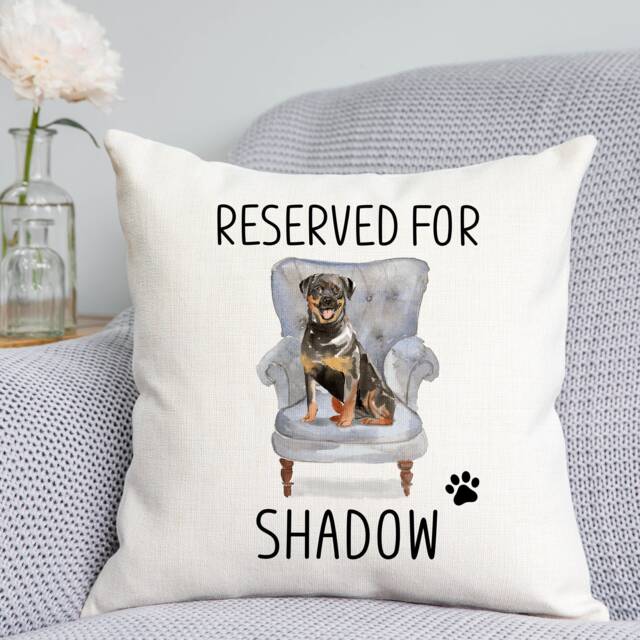 Rottweiler Cushion - Dog Related Gift Reserved For Dog Cushion Gift - image 1