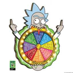 Rick & Morty Wall Sticker - Wheel Of Better Things Than Decal Art - thumbnail 3