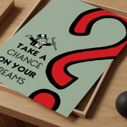 Monopoly Inspired Print - Motivational Print Poster Motivational Inspirational Quote Prints - thumbnail 3