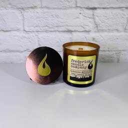 Luxury Soy Candle, Tobacco & Bay Leaf, Mens Votive Collection, Mens, Masculine, Minimalist, Wood Wick, Gift For Him, Spring Decor, Hygge - thumbnail 2