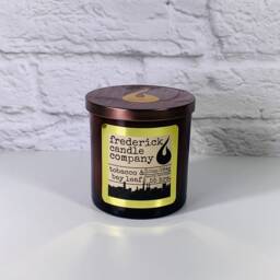 Luxury Soy Candle, Tobacco & Bay Leaf, Mens Votive Collection, Mens, Masculine, Minimalist, Wood Wick, Gift For Him, Spring Decor, Hygge - thumbnail 1