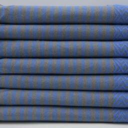 "Saks Blue Towel, Diamond Towel, Beach Towel, Turkish Towel, 100x180cm, Turkish Peshtemal, 40""x70" - thumbnail 2