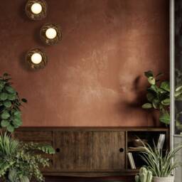 Handmade Ceramic Wall Sconce Modern Wabi Sabi Lighting - thumbnail 2