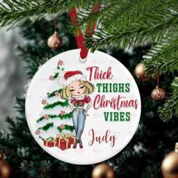 Personalised Christmas Decoration - Sister Gift Custom Bauble Stocking Filler Eve Box