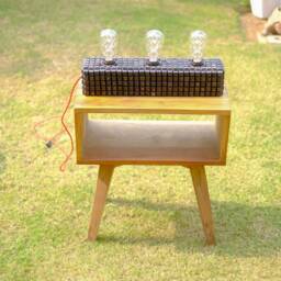 Vintage Computer Keyboard Table Lamp Light With UK - North American Eu Plug - 110- 240V - thumbnail 2