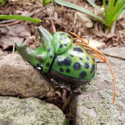 Eastern Hercules Beetle Christmas Ornament - thumbnail 2