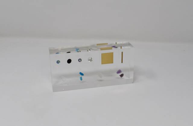 Swarovski Encased Acrylic Ornament - image 1