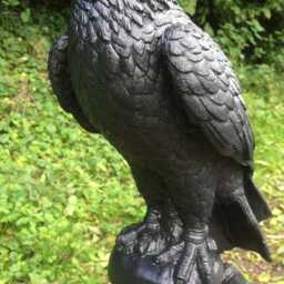 Hawk Bird Roof Finial Half Round Ridge Tile - thumbnail 2