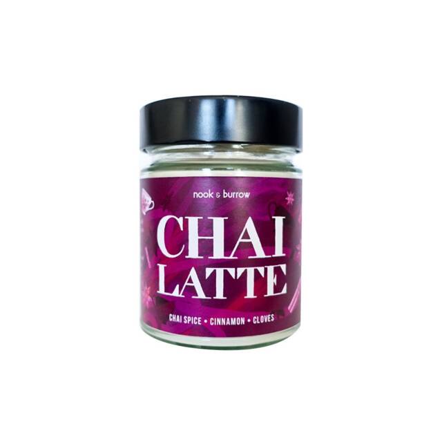 Chai Latte Soy Wax Candle - image 1