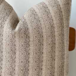 Neutral Natural Color & Fiber Pillow Cover - thumbnail 2