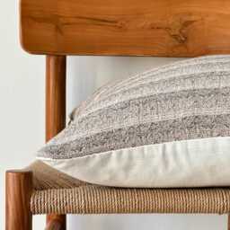Neutral Natural Color & Fiber Pillow Cover - thumbnail 3