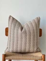 Neutral Natural Color & Fiber Pillow Cover - thumbnail 1