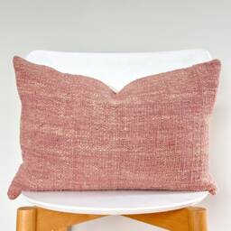 Brown Tribal Hemp Hand Woven Natural Dye Color Pillow Cover - thumbnail 2