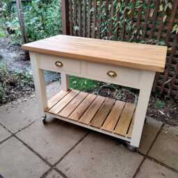 Handmade Oak Butchers Block Kitchen Island Slats - thumbnail 2